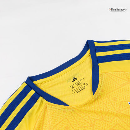 Men's Ukraine World Cup 2026 Player Version Home Soccer Jersey - Slim Fit product view 8