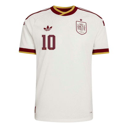 OLMO #10 Men's Spain World Cup 2026 Player Version Away Soccer Jersey - Slim Fit product view 9