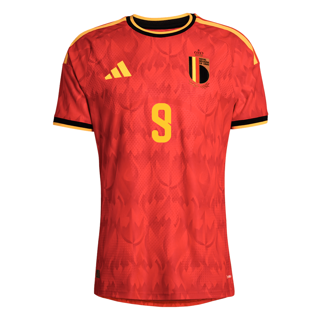 LUKAKU #9 Men's Belgium World Cup 2026 Player Version Home Soccer Jersey - Slim Fit product view 8
