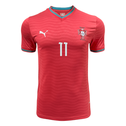 JOÃO FÉLIX #11 Men's Portugal World Cup 2026 Player Version Home Soccer Jersey - Slim Fit product view 8