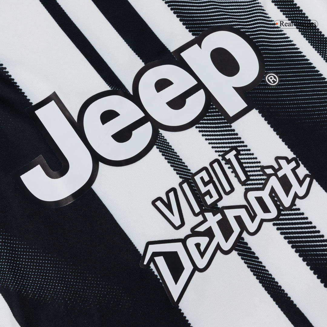 Men's Juventus 2025/26 Home Long Sleeve Soccer Jersey product view 3