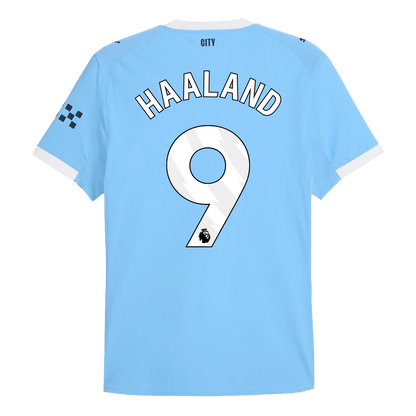 HAALAND #9 Men's Manchester City 2025/26 Player Version Home Soccer Jersey - Slim Fit product view 13