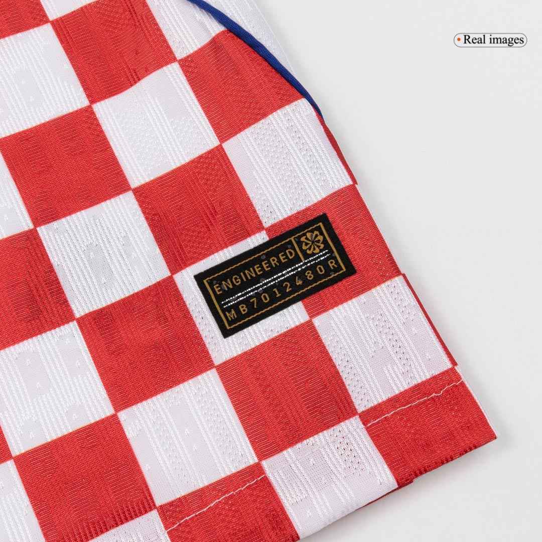 MODRIĆ #10 Men's Croatia World Cup 2026 Player Version Home Soccer Jersey - Slim Fit product view 3