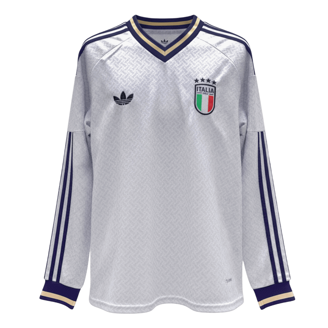 Men's Italy World Cup 2026 Away Long Sleeve Soccer Jersey product view 1
