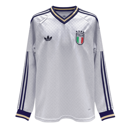 Men's Italy World Cup 2026 Away Long Sleeve Soccer Jersey product view 1