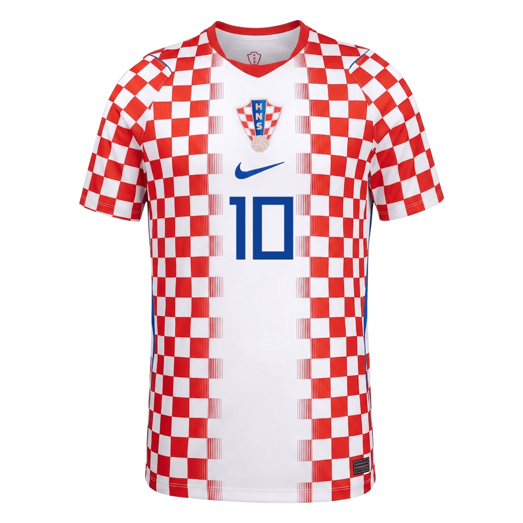 MODRIĆ #10 Men's Croatia World Cup 2026 Home Soccer Jersey product view 3