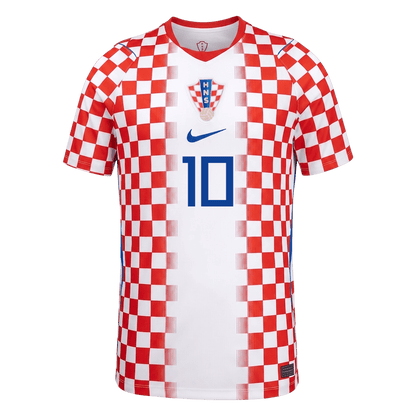 MODRIĆ #10 Men's Croatia World Cup 2026 Home Soccer Jersey product view 3