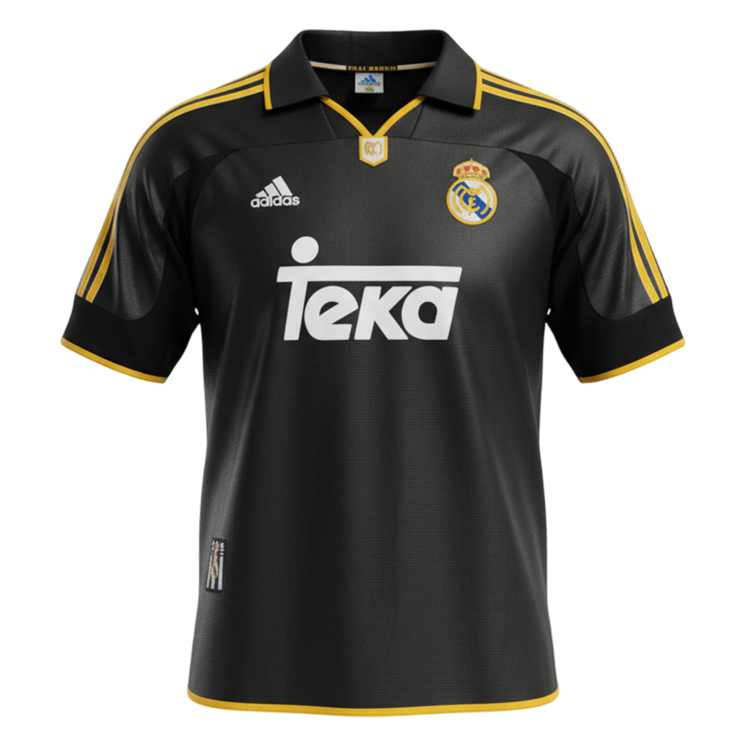 Retro Men's Real Madrid 1999/01 Away Soccer Jersey product view 1