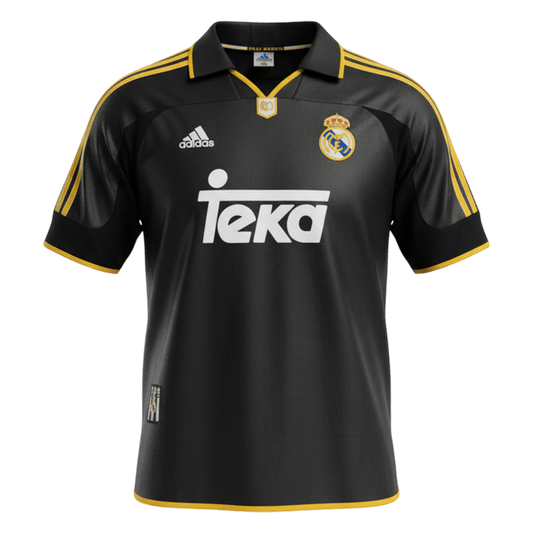 Retro Men's Real Madrid 1999/01 Away Soccer Jersey product view 1