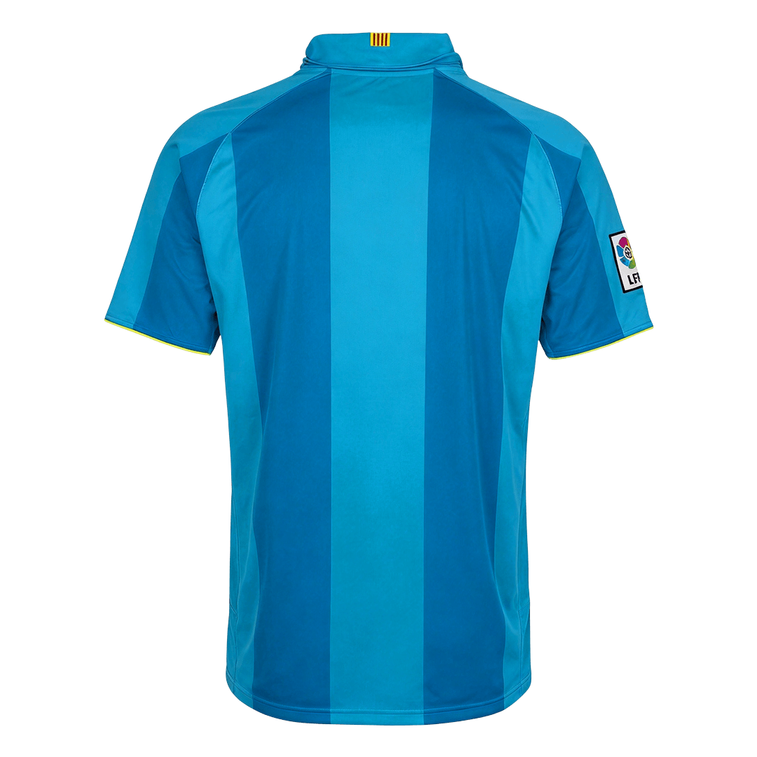 Retro Men's Barcelona 2007/08 Away Soccer Jersey product view 2