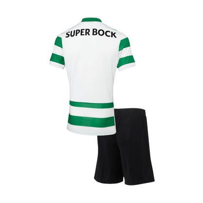 Kid's Sporting CP 2025/26 Home Soccer Jersey Kit