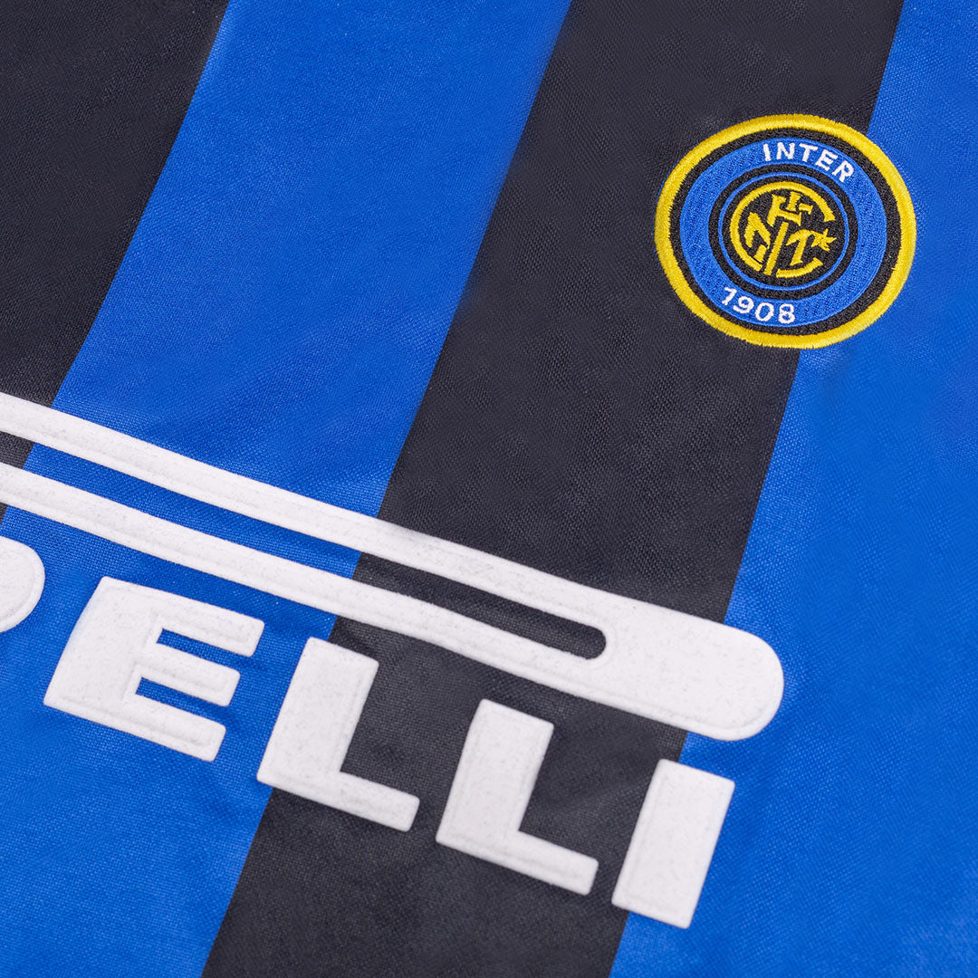 Retro RONALDO #9 Men's Inter Milan 1999/00 Home Soccer Jersey product view 6