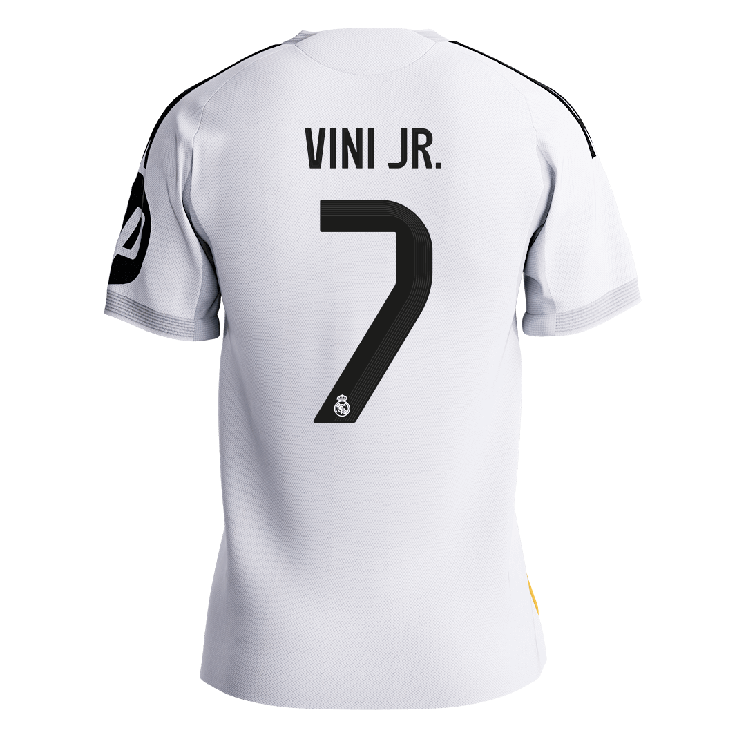 VINI JR. #7 Men's Real Madrid 2025/26 Player Version Home Soccer Jersey - Slim Fit Premium product view 9