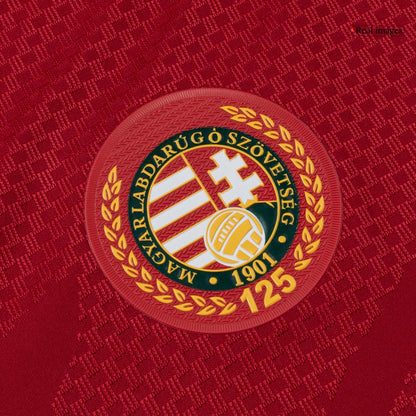 Men's Hungría World Cup 2026 Player Version Home Soccer Jersey - Slim Fit product view 8