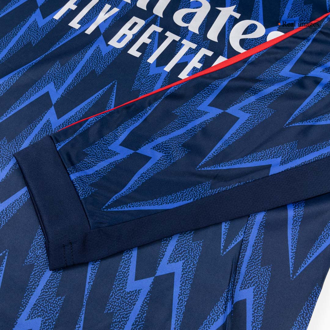 Men's Arsenal 2025/26 Away Long Sleeve Soccer Jersey product view 4