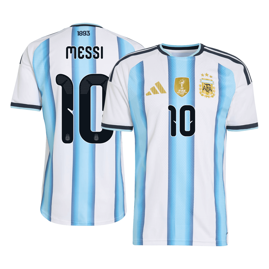 MESSI #10 Men's Argentina World Cup 2026 Player Version Home Soccer Jersey - Slim Fit product view 1