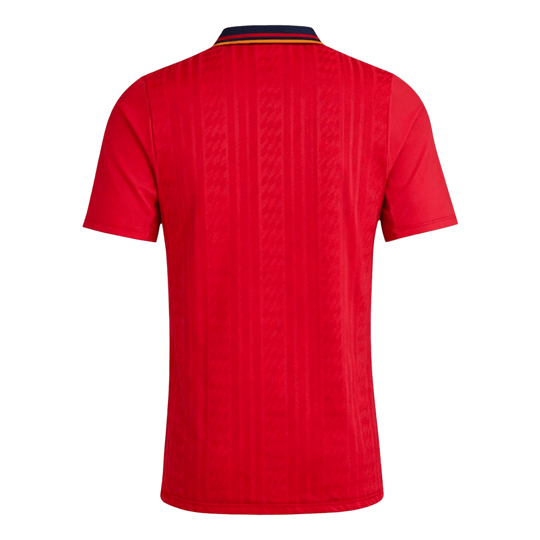 Retro Men's Spain 1994 Home Soccer Jersey product view 2