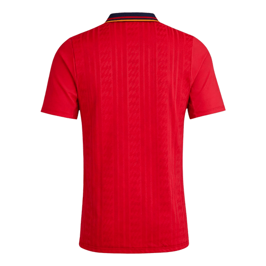 Retro Men's Spain 1994 Home Soccer Jersey product view 2