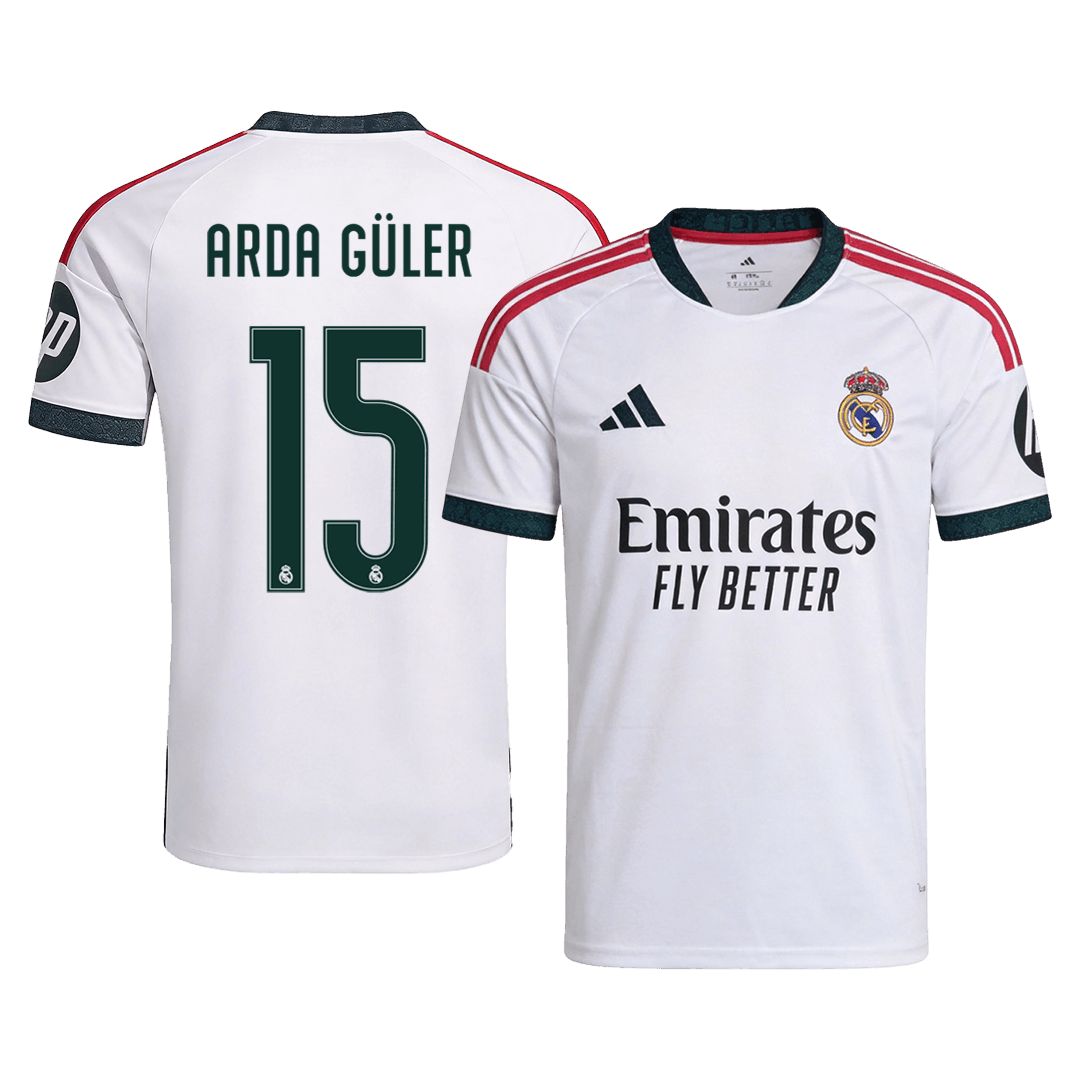 ARDA GÜLER #15 Men's Real Madrid 2026/27 Home Soccer Jersey Premium product view 1