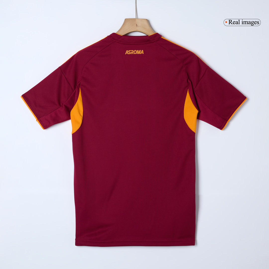 Men's Roma 2025/26 Home Soccer Jersey Kit