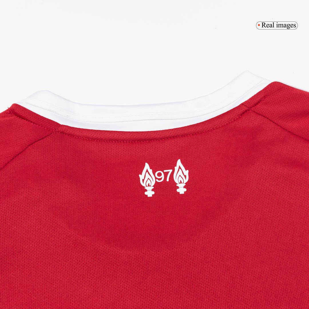 Men's Liverpool 2025/26 Home Long Sleeve Soccer Jersey product view 2