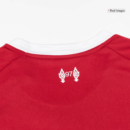 Men's Liverpool 2025/26 Home Long Sleeve Soccer Jersey product view 2