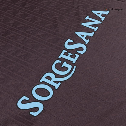 Men's Napoli 2025/26 Player Version Third Away Soccer Jersey - Slim Fit