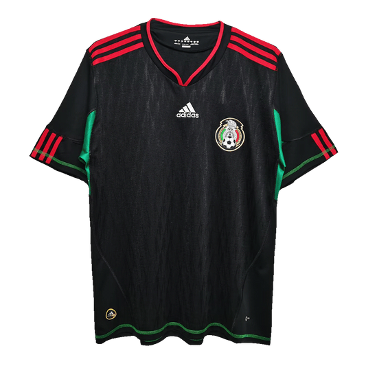 Retro Men's Mexico 2010 Away Soccer Jersey product view 1
