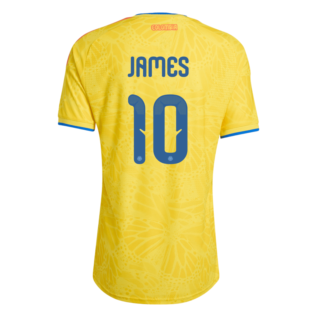 JAMES #10 Men's Colombia World Cup 2026 Player Version Home Soccer Jersey - Slim Fit product view 2