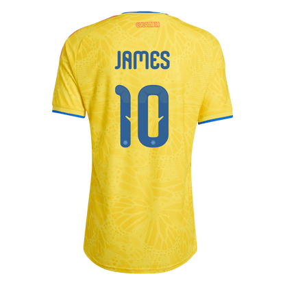 JAMES #10 Men's Colombia World Cup 2026 Player Version Home Soccer Jersey - Slim Fit product view 2
