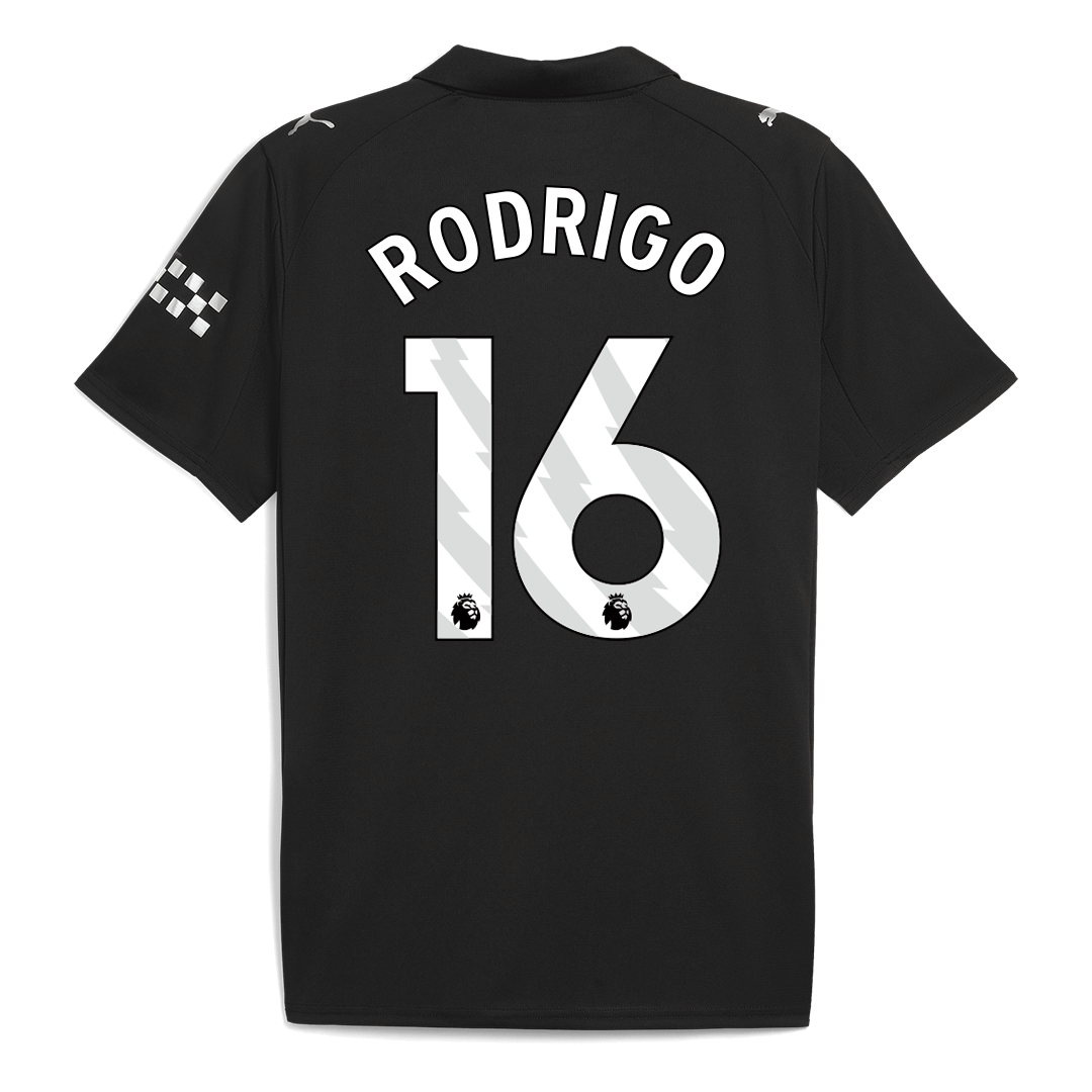 RODRIGO #16 Men's Manchester City 2025/26 Away Soccer Jersey product view 8