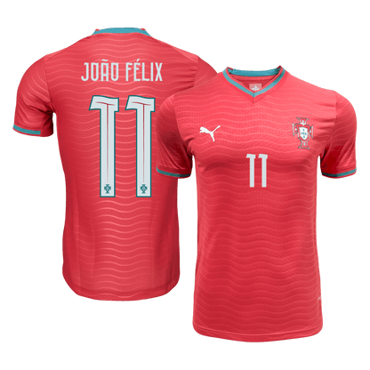 JOÃO FÉLIX #11 Men's Portugal World Cup 2026 Player Version Home Soccer Jersey - Slim Fit product view 1