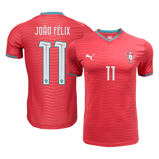 JOÃO FÉLIX #11 Men's Portugal World Cup 2026 Player Version Home Soccer Jersey - Slim Fit product view 1