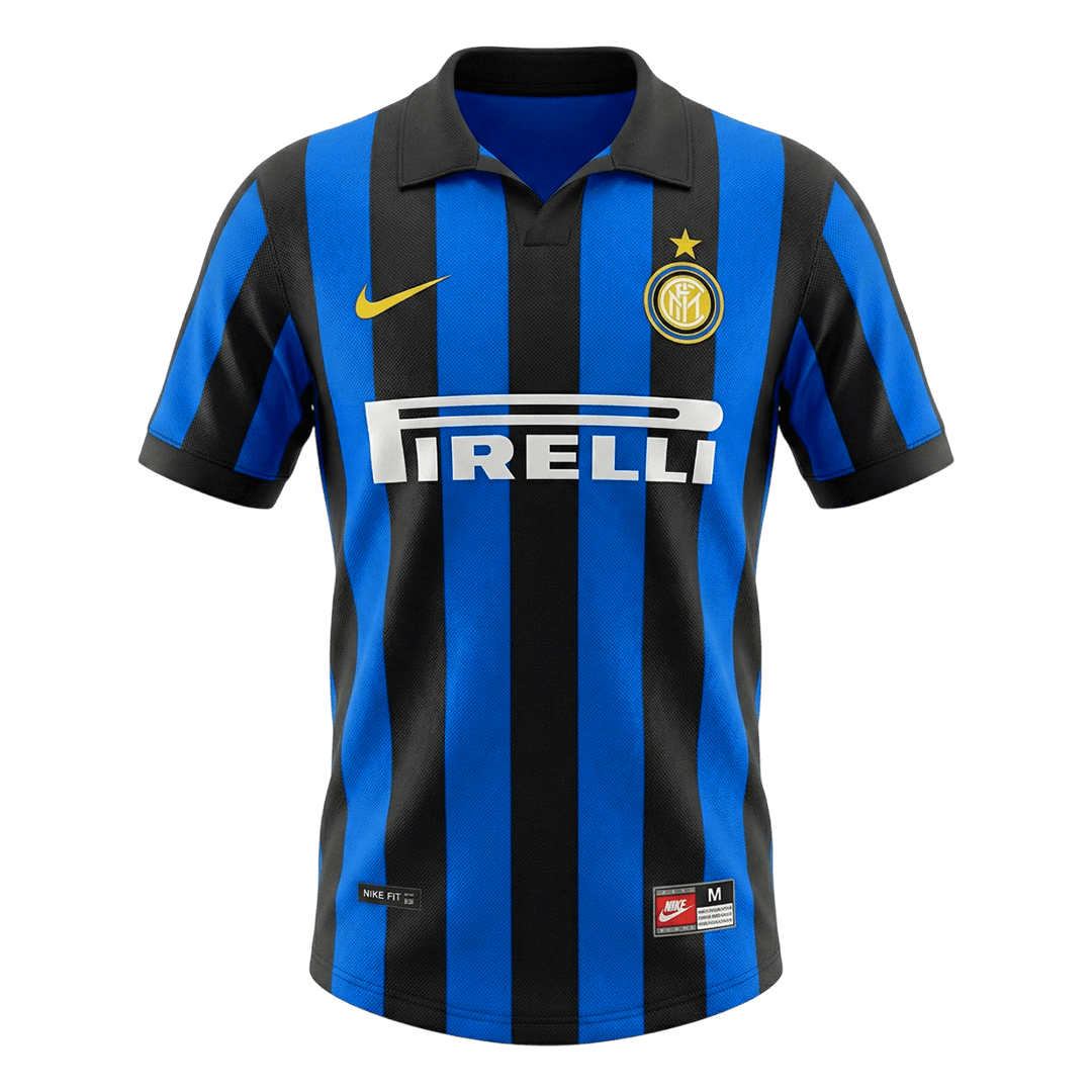 Retro Men's Inter Milan 1998/99 Home Soccer Jersey product view 1