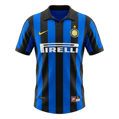 Retro Men's Inter Milan 1998/99 Home Soccer Jersey product view 1