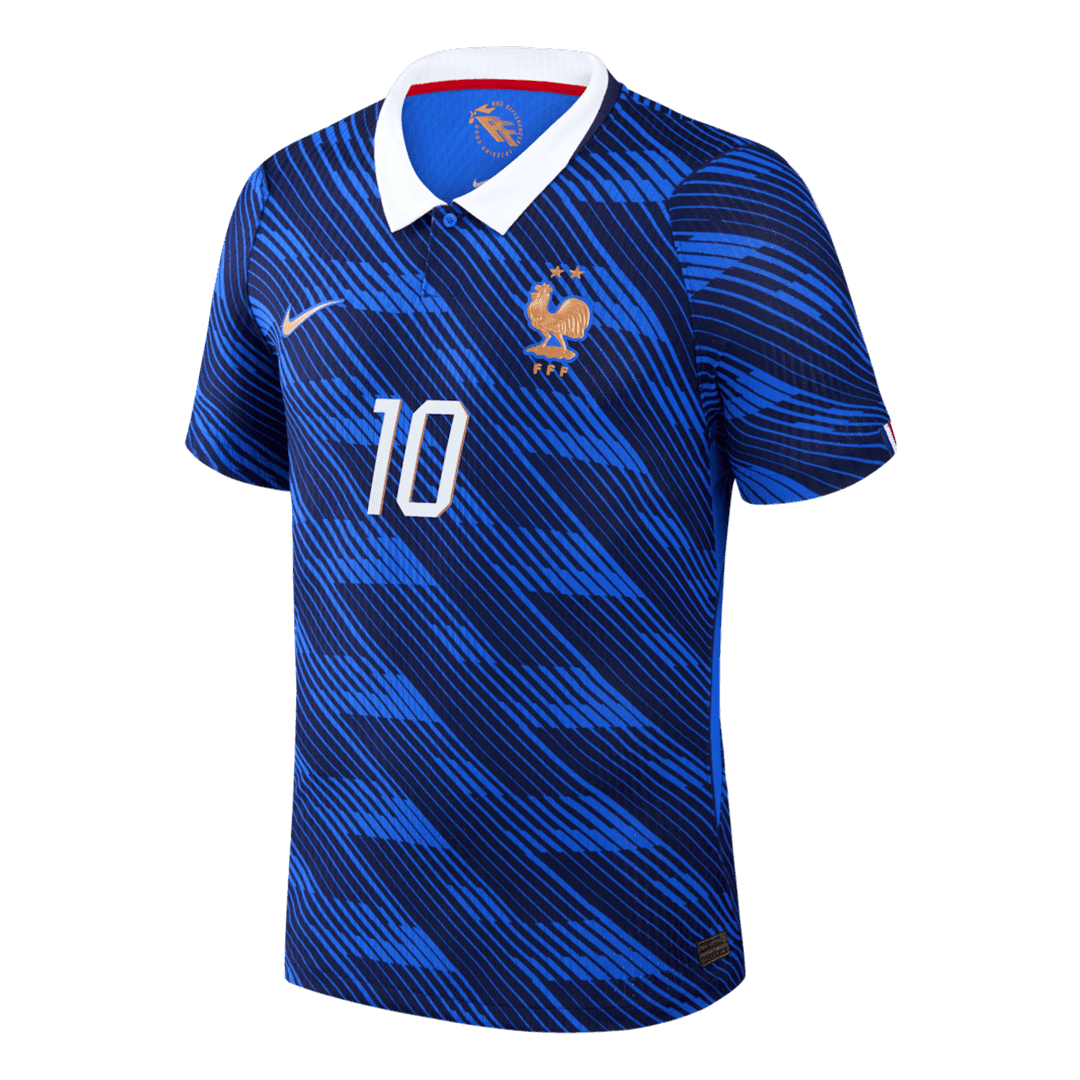 MBAPPE #10 Men's France World Cup 2026 Player Version Home Soccer Jersey - Slim Fit product view 8