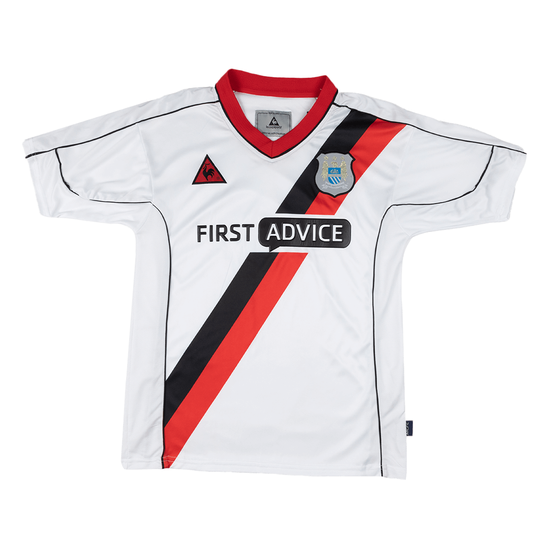 Retro Men's Manchester City 2002/03 Away Soccer Jersey product view 1