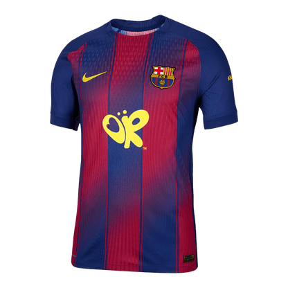 Men's Barcelona 2025/26 Player Version Home Soccer Jersey - Slim Fit product view 1
