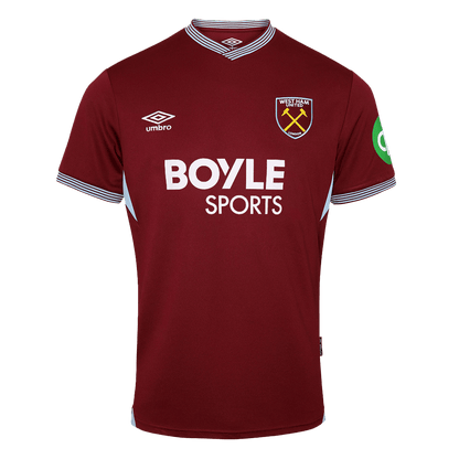 Men's West Ham United 2025/26 Home Soccer Jersey product view 1