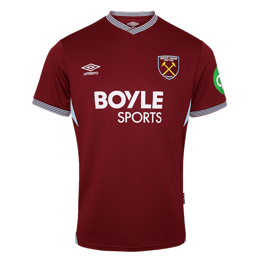Men's West Ham United 2025/26 Home Soccer Jersey product view 1