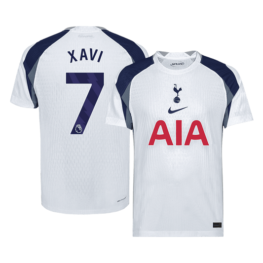 XAVI #7 Men's Tottenham Hotspur 2025/26 Player Version Home Soccer Jersey - Slim Fit product view 1
