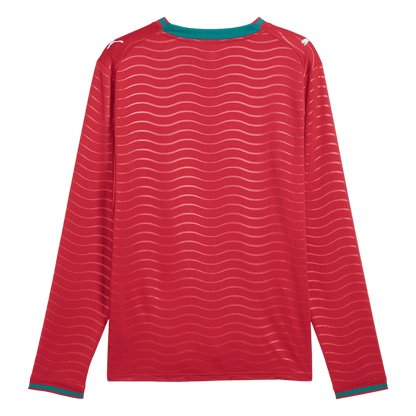 Men's Portugal World Cup 2026 Home Long Sleeve Soccer Jersey product view 9