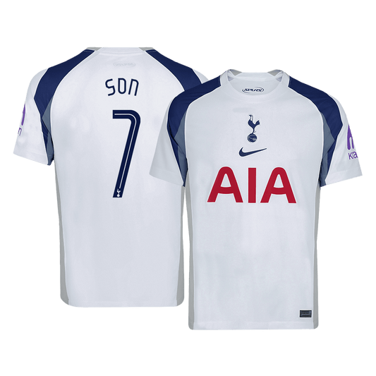 SON #7 Men's Tottenham Hotspur UCL 2025/26 Home Soccer Jersey product view 1