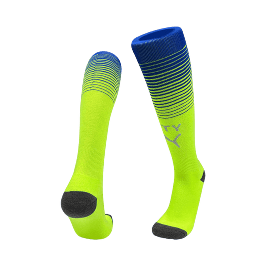 Men's Manchester City 2025/26 Third Away Soccer Socks