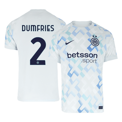 DUMFRIES #2 Men's Inter Milan 2025/26 Away Soccer Jersey product view 1