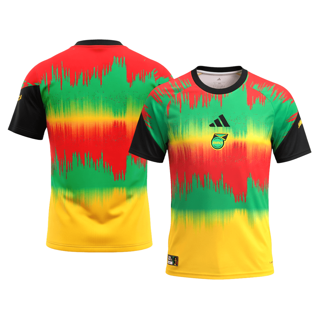 Men's Jamaica World Cup 2026 Pre-Match Soccer Jersey product view 8
