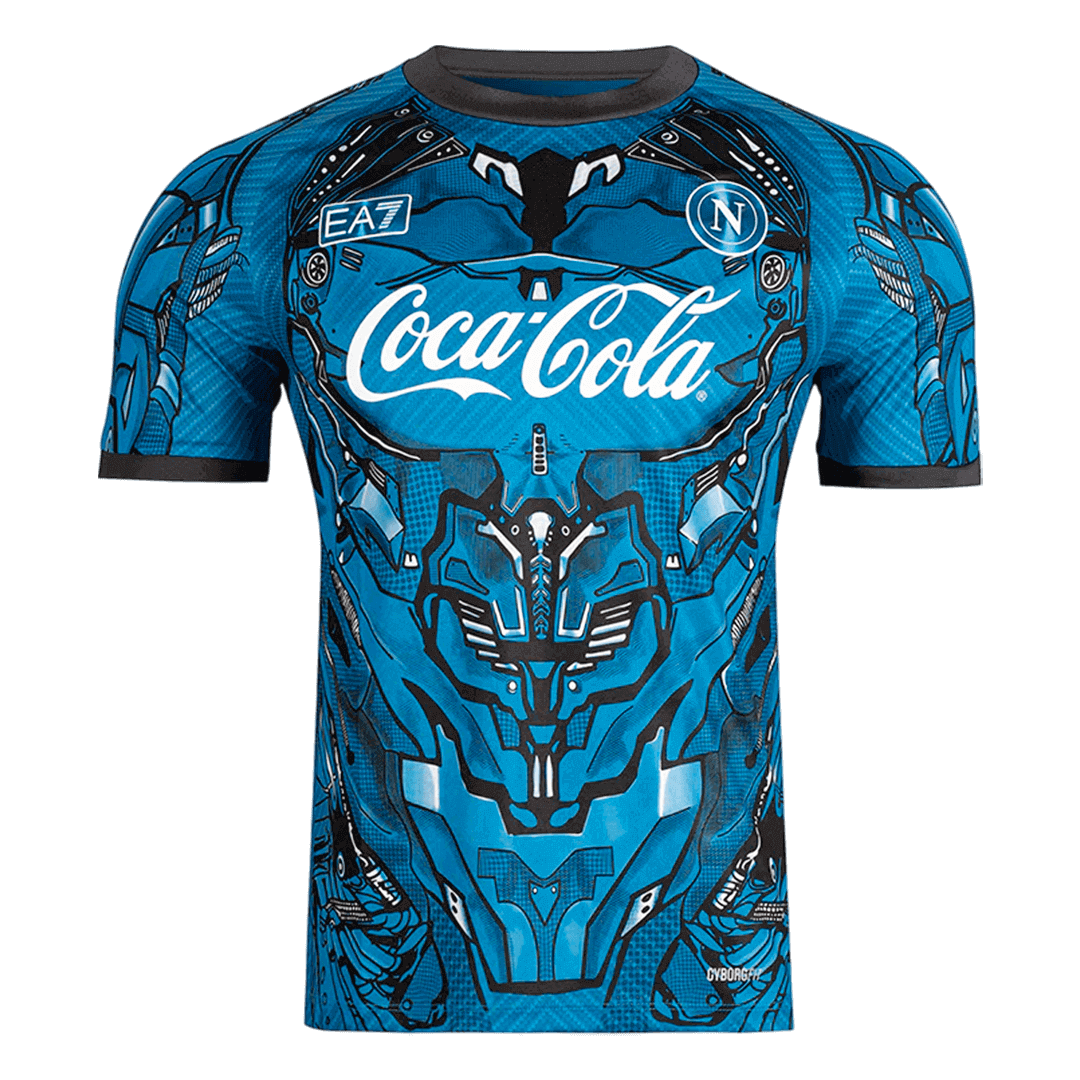 Men's Napoli 2025/26 Pre-Match Soccer Jersey product view 1