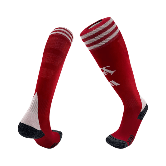 Men's Arsenal 2025/26 Home Soccer Socks product view 1
