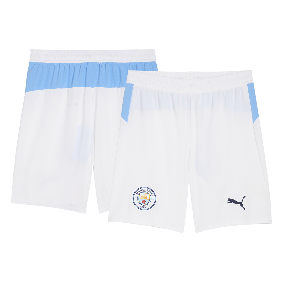 Men's Manchester City 2025/26 Home Soccer Shorts product view 9