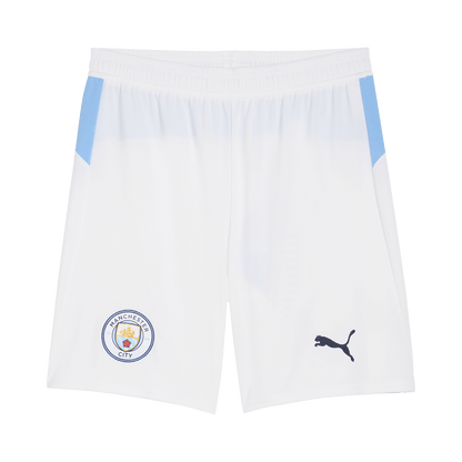 Men's Manchester City 2025/26 Home Soccer Shorts product view 1